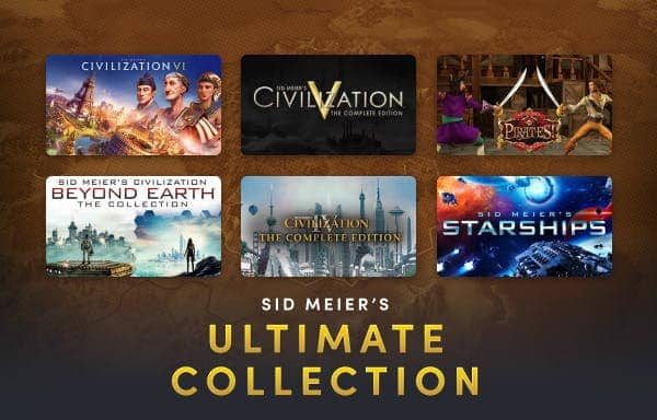 Humble Bundle: Sid Meier's Ultimate Collection Game Bundle (PC Digital  Download)