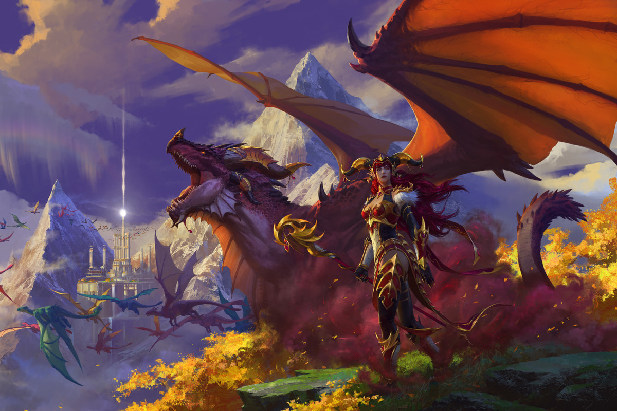 World of Warcraft Dragonflight expansion release window set for 2022 -  Polygon